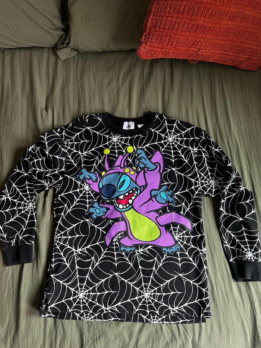 Disney - Stitch Glow-in-the-Dark Halloween Long Sleeve